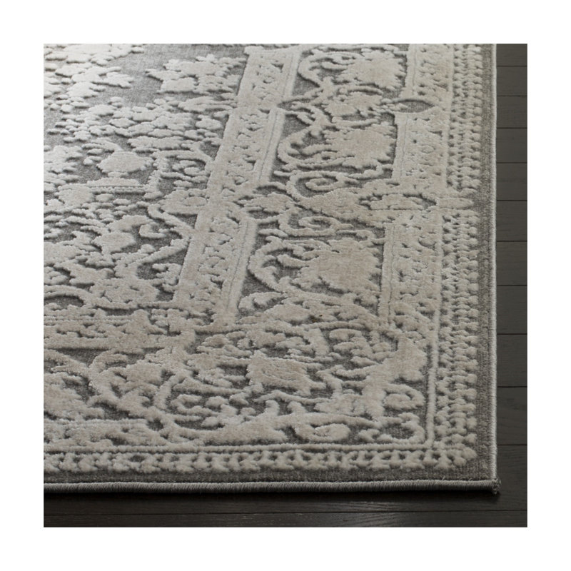 Laurel Foundry Modern Farmhouse Calidia Dark Gray/Cream Rug & Reviews